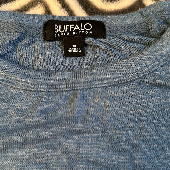 Buffalo David Bitton Womens Be Kind Long Sleeve Medium - Picture 3 of 4